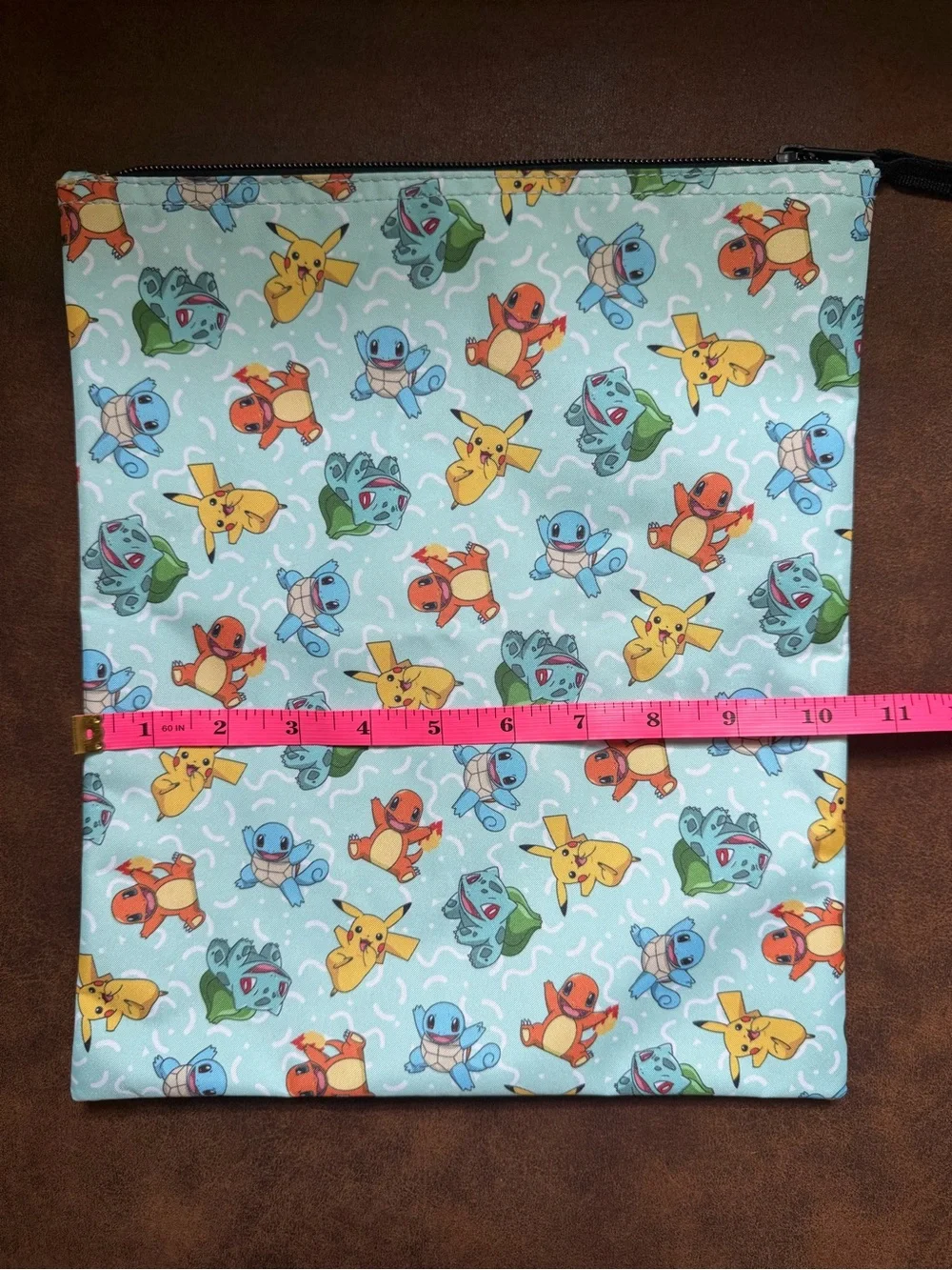 🆕 Bioworld Pokémon All-Over-Print Laptop/Utility Zipper Pouch Bag